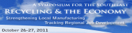 Recycling and The Economy, A Symposium for the Southeast
